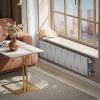 Радиатор биметаллический ROYAL THERMO PIANOFORTE SILVER SATIN 200x16 секций, серый