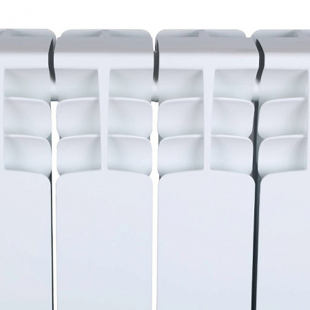 Радиатор биметаллический STOUT SPACE 500х14 секций, нижнее правое подключение