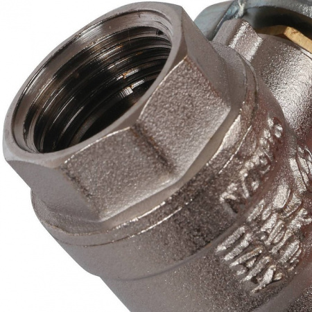 Кран шаровой STOUT рукоятка 1/2" ВВ, стандартный проход