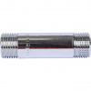 Бочонок резьбовой латунный STOUT хром 1/2"x70мм