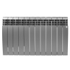 Радиатор биметаллический ROYAL THERMO BILINER SILVER SATIN 500x12 секций, серый