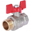 Кран шаровой ROMMER бабочка 3/4" ВН