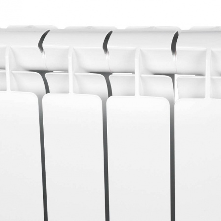 Радиатор алюминиевый STOUT BRAVO 500х10 секций, нижнее правое подключение