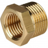Футорка резьбовая латунная STOUT без покрытия 3/8"x1/4" ВН