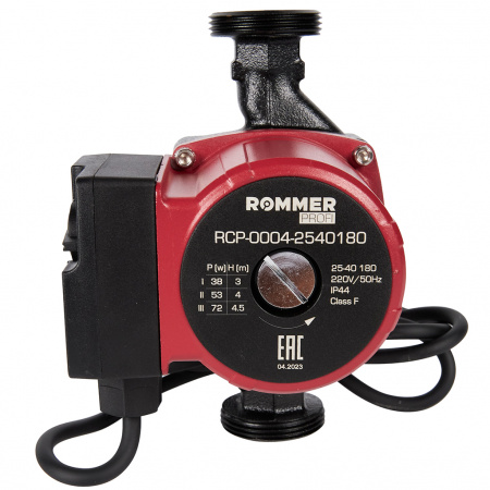 Насос циркуляционный ROMMER Profi 25/40-180