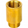 Удлинитель резьбовой латунный STOUT без покрытия 1/2"x30мм ВН