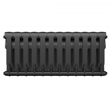 Радиатор биметаллический ROYAL THERMO BILINER NOIR SABLE 350x10 секций, черный