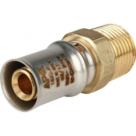 МП Муфта резьбовая пресс для металлопласта STOUT Ø16х1/2" Н