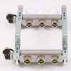 Коллекторная группа UNI-FITT 451I латунь 1"x3/4" EK на 3 выхода, в сборе без расходомера