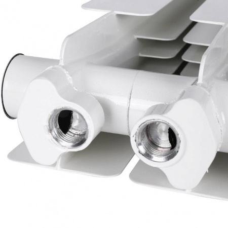 Радиатор алюминиевый STOUT BRAVO 500х4 секций, нижнее правое подключение