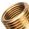 Футорка резьбовая латунная STOUT без покрытия 1/2"x3/8" ВН