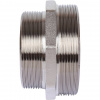 Ниппель переходной резьбовой латунный STOUT никель 3"x2 1/2" Н
