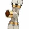 МЦ Тройник резьбовой цанга для металлопласта STOUT Ø26х3/4"х26 Н
