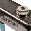 Коллекторная группа STOUT нержавейка 1"x3/4" EK -4 выхода, радиаторной разводки (без запорки)