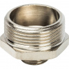 Ниппель переходной резьбовой латунный STOUT никель 11/4"x1/2" Н