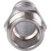 Штуцер резьбовой латунный STOUT никель 1/2"x16мм Н