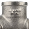 Угол с креплением резьбовой латунный STOUT никель1/2" В