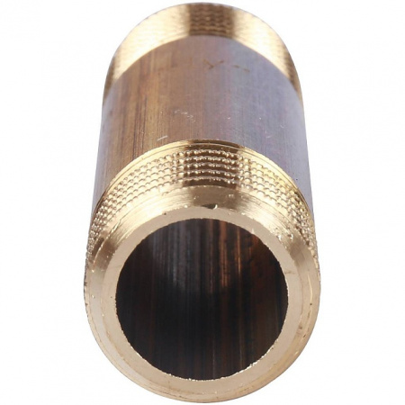 Бочонок резьбовой латунный STOUT без покрытия 1/2"x60мм