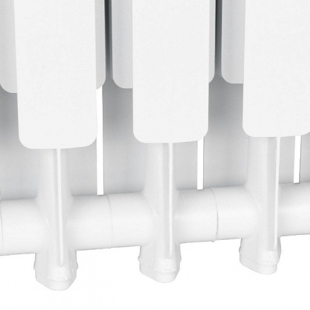 Радиатор алюминиевый STOUT BRAVO 500х14 секций, нижнее правое подключение