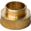Муфта переходная резьбовая латунная STOUT без покрытия 2"x11/2" ВН