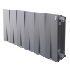 Радиатор биметаллический ROYAL THERMO PIANOFORTE SILVER SATIN 300x12 секций, серый