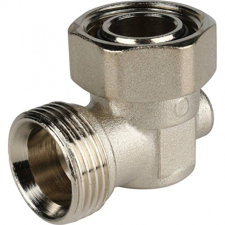 Узел-мультифлекс нижней подводки STOUT угловой, I-образный, 3/4"х3/4" EK, одинарный