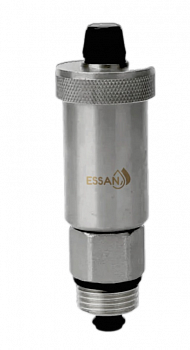 Воздухоотводчик автоматический прямой ESSAN BL5616 никель 1/2", с клапаном (100)