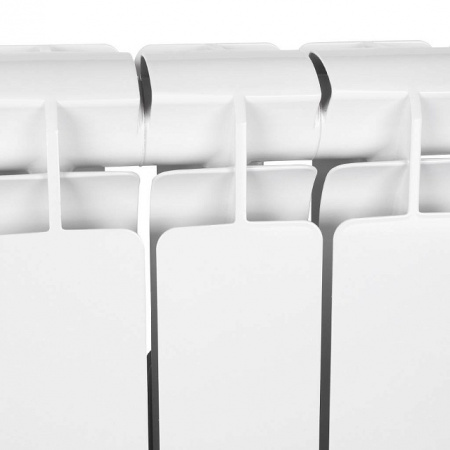 Радиатор алюминиевый STOUT BRAVO 500х6 секций, нижнее правое подключение