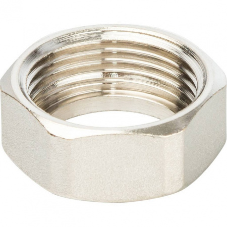 Американка ПРЯМАЯ резьбовая латунная (с прокладкой o-ring) STOUT никель 1/2" ВН