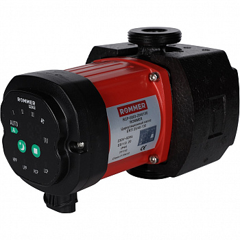 Насос циркуляционный ROMMER ERTI 25/40-130 с гайками и теплоизоляцией