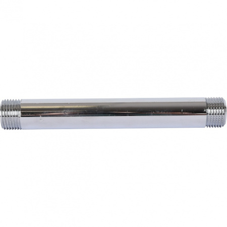 Бочонок резьбовой латунный STOUT хром 1/2"x150мм