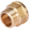 Переход под ключ резьбовой латунный STOUT без покрытия 3/4"х3/4" ВН