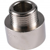 Муфта переходная резьбовая латунная STOUT никель 1/2"X3/8" ВН