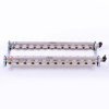 Коллекторная группа UNI-FITT 451I латунь 1"x3/4" EK на 12 выходов, в сборе без расходомера