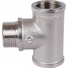 Тройник переходной резьбовой латунный STOUT никель 3/4"x3/4"x3/4" ВНВ