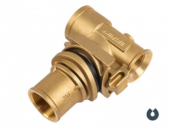 Адаптер скважинный латунный UNIPUMP ласточкин хвост Ду32, 11/4" В