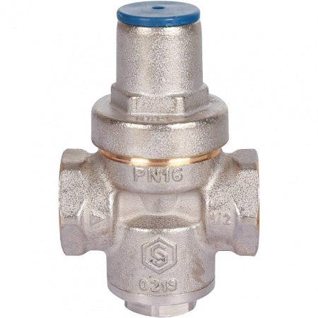 Редуктор давления STOUT PN16 вн/вн 1/2" без подкл. манометра