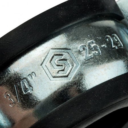 Хомут крепежный без шпильки М8 STOUT Ду20 (25-29) - 3/4"