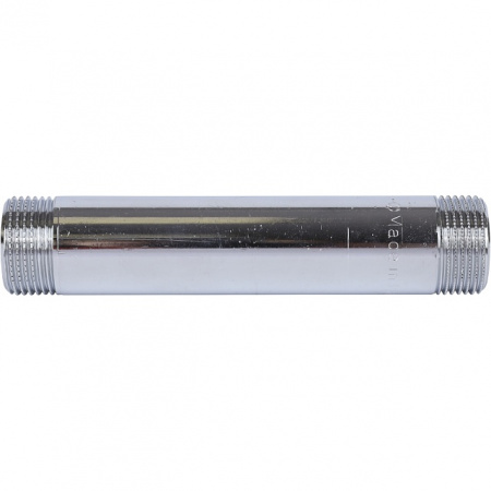 Бочонок резьбовой латунный STOUT хром 3/4"x125мм