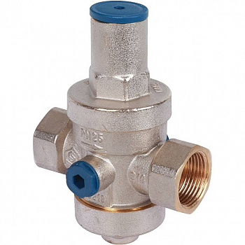 Редуктор давления STOUT 3/4" вн/вн PN25 с выходом под манометр