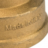Муфта переходная резьбовая латунная STOUT без покрытия 11/4"x3/4" В