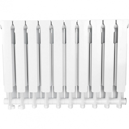 Радиатор алюминиевый STOUT BRAVO 500х10 секций, нижнее правое подключение