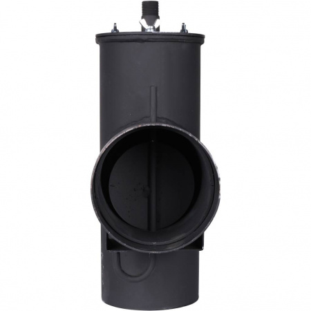 Патрубок дымохода вертикальный Ø=120, L=247, H=346 ROMMER