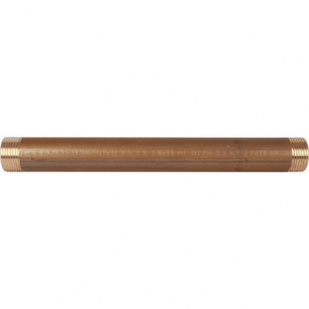 Бочонок резьбовой латунный STOUT без покрытия 3/4"x225мм