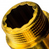 Удлинитель резьбовой латунный STOUT без покрытия 3/4"x30мм ВН