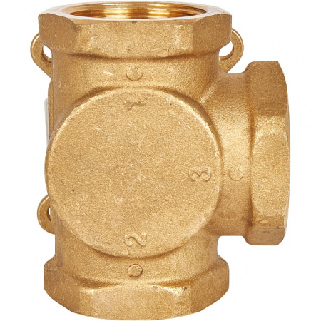 Клапан трехходовой смесительный STOUT 11/4" (KVs 15 м3/ч)