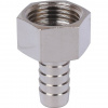 Штуцер резьбовой латунный STOUT никель 1/2"x12мм В