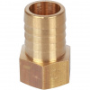 Штуцер резьбовой латунный STOUT без покрытия 1/2"x20мм В