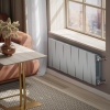 Радиатор биметаллический ROYAL THERMO PIANOFORTE SILVER SATIN 300x12 секций, серый