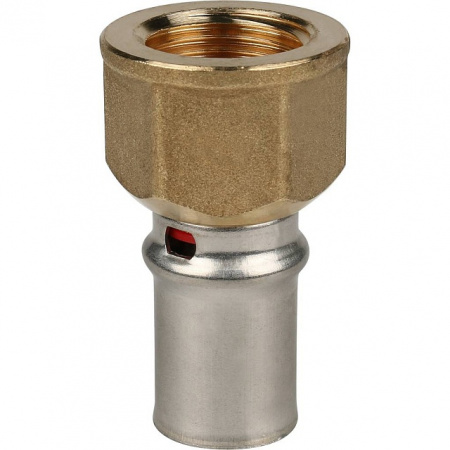 МП Муфта резьбовая пресс для металлопласта STOUT Ø16х1/2" В